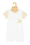 Love Me Giraffe Short Sleeve, Short Leg Growsuit