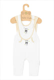 Cute Like a Butterfly Short Sleeve, Short Leg Growsuit & Bib set