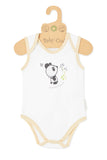 Cuddle Me Panda Short Leg Bodysuit